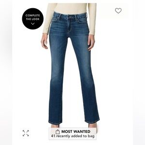 Joe’s Jeans FLAWLESS The Provocateur Petite Bootcut Stretch Dark Stephaney Jeans
